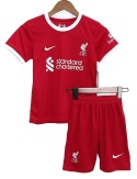 Piłkarski Komplet Strój Dziecięcy Liverpool FC Home 2023/2024, Salahm Darwin Piłkarski Komplet Strój Dziecięcy Liverpool FC Home 2023/2024, Salahm Darwin
