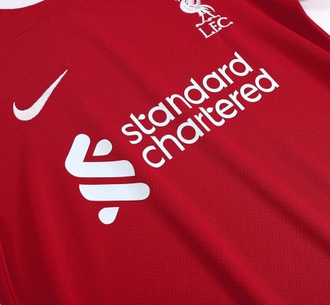Piłkarski Komplet Strój Dziecięcy Liverpool FC Home 2023/2024, Salahm Darwin Piłkarski Komplet Strój Dziecięcy Liverpool FC Home 2023/2024, Salahm Darwin