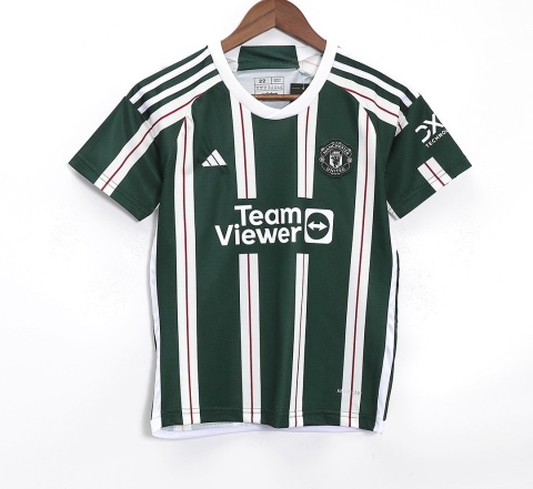 Piłkarski Komplet Strój Dziecięcy Manchester United Home 2023/2024, Fernandes Piłkarski Komplet Strój Dziecięcy Manchester United Home 2023/2024, Fernandes
