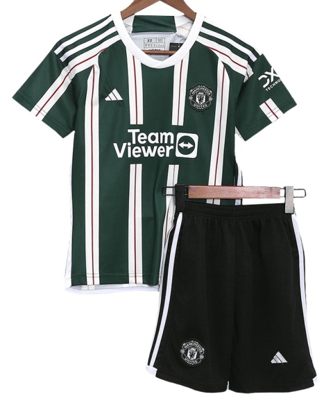 Piłkarski Komplet Strój Dziecięcy Manchester United Home 2023/2024, Fernandes Piłkarski Komplet Strój Dziecięcy Manchester United Home 2023/2024, Fernandes