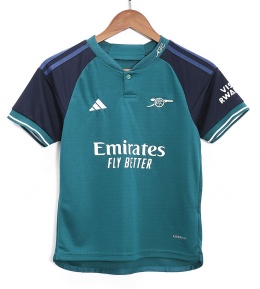 Piłkarski Komplet/Strój Dziecięcy Arsenal Londyn 3rd 2023/2024, Saka, Odegaard