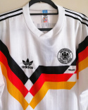 Koszulka Piłkarska Niemcy MŚ 1990 Home RETRO, Voller, Matthaus, Klinsmann Koszulka Piłkarska Niemcy MŚ 1990 Home RETRO, Voller, Matthaus, Klinsmann