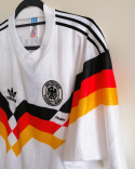 Koszulka Piłkarska Niemcy MŚ 1990 Home RETRO, Voller, Matthaus, Klinsmann Koszulka Piłkarska Niemcy MŚ 1990 Home RETRO, Voller, Matthaus, Klinsmann