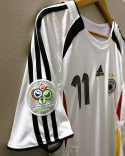 Koszulka Piłkarska Niemcy MŚ 2006 Home RETRO, Klose, Podolski Koszulka Piłkarska Niemcy MŚ 2006 Home RETRO, Klose, Podolski