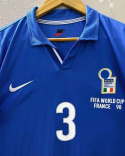 Koszulka Piłkarska Włochy MŚ 1998 Home RETRO, Maldini, Del Piero, Baggio