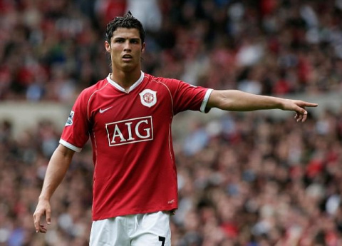 Komplet Piłkarski Dziecięcy Manchester United Home 2006/2007 Retro Komplet Piłkarski Dziecięcy Manchester United Home 2006/2007 Retro
