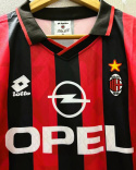 Koszulka Piłkarska AC Milan 1995/1996 Home Retro, Maldini, Baresi Koszulka Piłkarska AC Milan 1995/1996 Home Retro, Maldini, Baresi