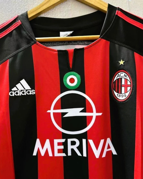 Koszulka Piłkarska AC Milan 2003/2004 Retro, Kaka Koszulka Piłkarska AC Milan 2003/2004 Retro, Kaka