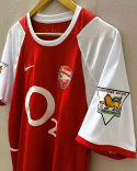 Koszulka Piłkarska Arsenal Londyn 2003/2004 Home Retro, Henry, Bergkamp Koszulka Piłkarska Arsenal Londyn 2003/2004 Home Retro, Henry, Bergkamp