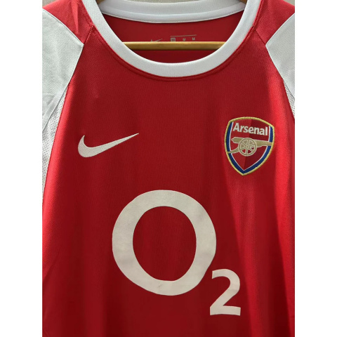 Koszulka Piłkarska Arsenal Londyn 2003/2004 Home Retro, Henry, Bergkamp Koszulka Piłkarska Arsenal Londyn 2003/2004 Home Retro, Henry, Bergkamp