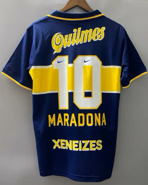 Koszulka Piłkarska Boca Juniors 1996/1997 Retro, Maradona Koszulka Piłkarska Boca Juniors 1996/1997 Retro, Maradona
