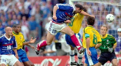 Koszulka Piłkarska Francja 1998 Home MŚ Retro Koszulka Piłkarska Francja 1998 Home MŚ Retro