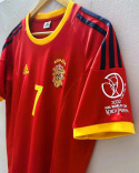 Koszulka Piłkarska HISZPANIA 2002 Home RETRO, RAUL Koszulka Piłkarska HISZPANIA 2002 Home RETRO, RAUL