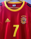 Koszulka Piłkarska HISZPANIA 2002 Home RETRO, RAUL Koszulka Piłkarska HISZPANIA 2002 Home RETRO, RAUL