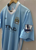 Koszulka Piłkarska Manchester City 2011/2012 Home Retro, Aguero, Nasri Koszulka Piłkarska Manchester City 2011/2012 Home Retro, Aguero, Nasri