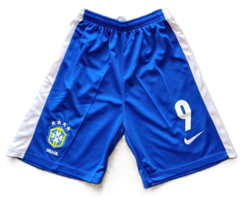 Piłkarski Komplet Strój Dziecięcy Brazylia 1998 MŚ Retro, Strój dla dzieci Brazylia, #9 Ronaldo Piłkarski Komplet Strój Dziecięcy Brazylia 1998 MŚ Retro, Strój dla dzieci Brazylia, #9 Ronaldo
