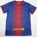 Piłkarski Komplet Strój Dziecięcy FC Barcelona 2012/2013 Home Retro