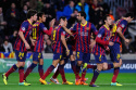 Piłkarski Komplet Strój Dziecięcy FC Barcelona 2013/2014 Home Retro Piłkarski Komplet Strój Dziecięcy FC Barcelona 2013/2014 Home Retro