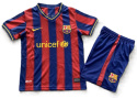 Piłkarski Komplet Strój Dziecięcy FC Barcelona 2009/2010 Home Retro, Messi Piłkarski Komplet Strój Dziecięcy FC Barcelona 2009/2010 Home Retro, Messi