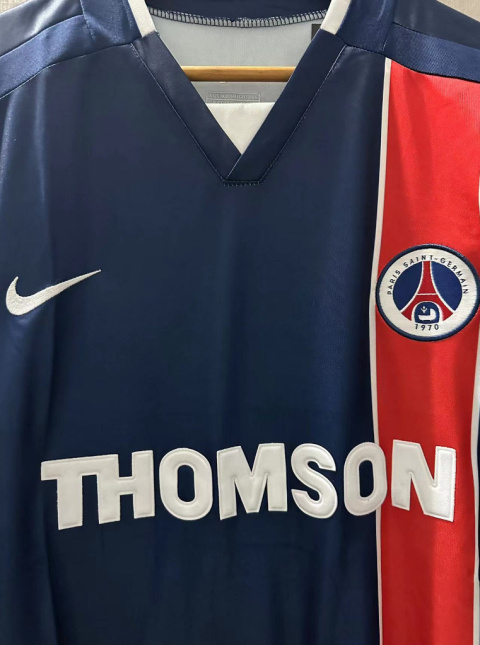 Koszulka Paris Saint Germain 2002/2003 Home Retro, Ronaldinho Koszulka Paris Saint Germain 2002/2003 Home Retro, Ronaldinho