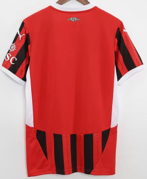 Koszulka Piłkarska AC Milan 2024/2025 Home Fan, Rafael Leao Koszulka Piłkarska AC Milan 2024/2025 Home Fan, Rafael Leao