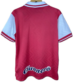 Koszulka Piłkarska Arsenal Londyn 1997/1998 Home Retro, #10 Bergkamp