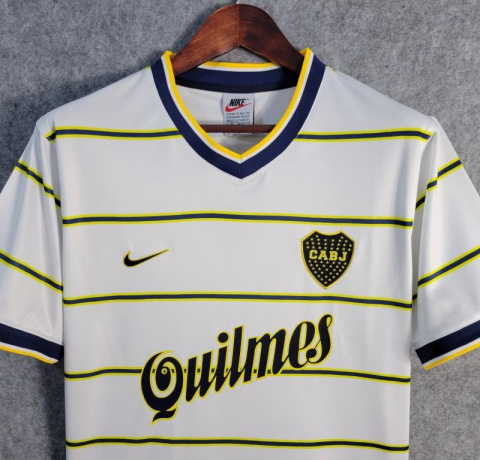 Koszulka Piłkarska Boca Juniors 1998/1999 Away Retro, Palermo, Maradona, Riquelme Koszulka Piłkarska Boca Juniors 1998/1999 Away Retro, Palermo, Maradona, Riquelme