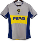 Koszulka Piłkarska Boca Juniors 2002/2003 Away Retro, Riquelme, Maradona Koszulka Piłkarska Boca Juniors 2002/2003 Away Retro, Riquelme, Maradona