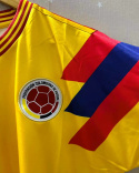 Koszulka Piłkarska Kolumbia 1990 MŚ Home Retro Retro, Valderrama Koszulka Piłkarska Kolumbia 1990 MŚ Home Retro Retro, Valderrama