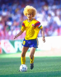Koszulka Piłkarska Kolumbia 1990 MŚ Home Retro Koszulka Piłkarska Kolumbia 1990 MŚ Home Retro