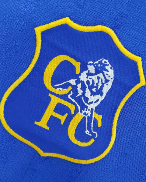 Koszulka Piłkarska Chelsea Londyn 1995/1996 Home Retro, Gullit, Zola Koszulka Piłkarska Chelsea Londyn 1995/1996 Home Retro, Gullit, Zola