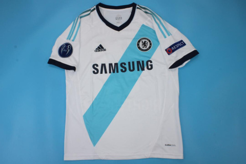 Koszulka Piłkarska Chelsea Londyn 2012/2013 Away Retro, Lampard, Hazard Koszulka Piłkarska Chelsea Londyn 2012/2013 Away Retro, Lampard, Hazard