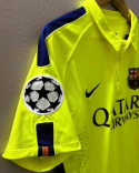 Koszulka Piłkarska FC Barcelona 2014/2015 Away Retro, Messi, Suarez, Neymar Jr Koszulka Piłkarska FC Barcelona 2014/2015 Away Retro, Messi, Suarez, Neymar Jr
