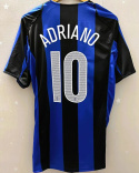 Koszulka Piłkarska Inter Mediolan 2004/2005 Home Retro, #10 Adriano Koszulka Piłkarska Inter Mediolan 2004/2005 Home Retro, #10 Adriano