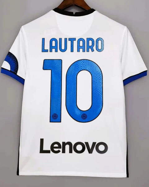 Koszulka Piłkarska Inter Mediolan 2021/2022 Home Retro, Lautaro Koszulka Piłkarska Inter Mediolan 2021/2022 Home Retro, Lautaro