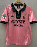 Koszulka Piłkarska Juventus Turyn 1997/1998 Pink Retro, Del Piero, Zidane Koszulka Piłkarska Juventus Turyn 1997/1998 Pink Retro, Del Piero, Zidane