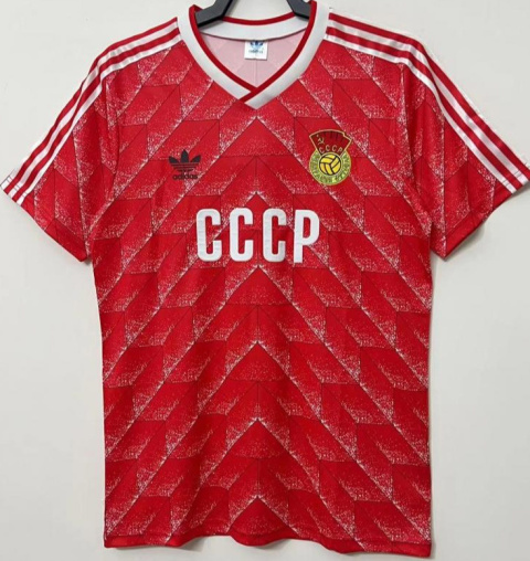 Koszulka Piłkarska Związek Radziecki/USSR 1988/1989 Home Retro Koszulka Piłkarska Związek Radziecki/USSR 1988/1989 Home Retro
