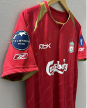 Koszulka Piłkarska LIVERPOOL FC 2005/2006 Retro Koszulka Piłkarska LIVERPOOL FC 2005/2006 Retro