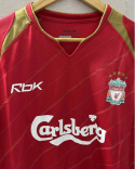 Koszulka Piłkarska LIVERPOOL FC 2005/2006 Retro Koszulka Piłkarska LIVERPOOL FC 2005/2006 Retro