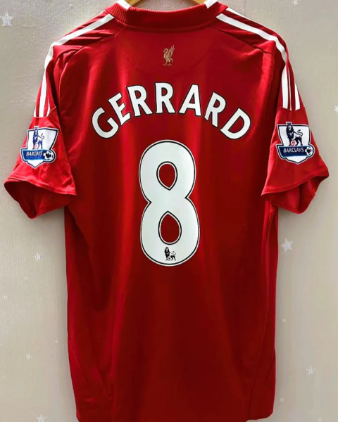 Koszulka Piłkarska Liverpool FC 2009/2010 Home Retro, Gerrard, Torres Koszulka Piłkarska Liverpool FC 2009/2010 Home Retro, Gerrard, Torres