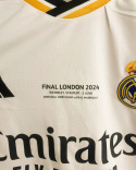 Koszulka Piłkarska Real Madryt 2023/2024 UCL Final London Home Fan, Bellingham, Vini Jr
