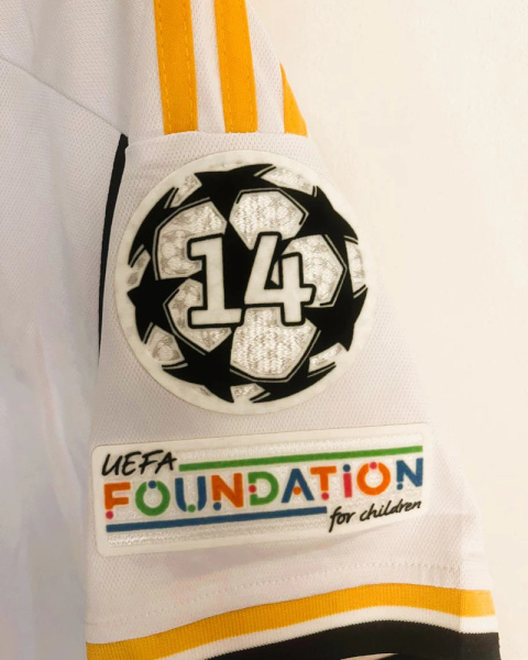 Koszulka Piłkarska Real Madryt 2023/2024 UCL Final London Home Fan, Bellingham, Vini Jr Koszulka Piłkarska Real Madryt 2023/2024 UCL Final London Home Fan, Bellingham, Vini Jr