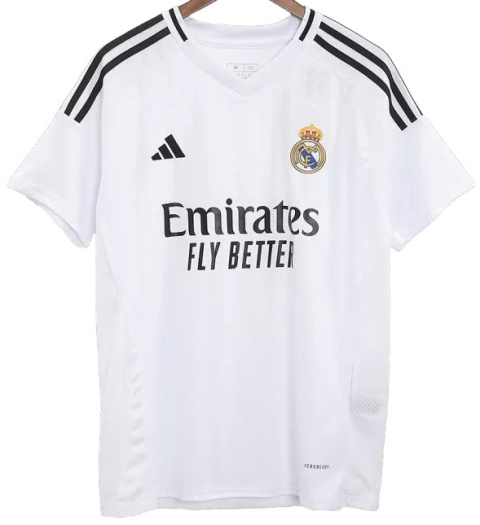 Koszulka Piłkarska Real Madryt 2024/2025 Home Fan, Mbappe, Bellingham, Vini Jr Koszulka Piłkarska Real Madryt 2024/2025 Home Fan, Mbappe, Bellingham, Vini Jr