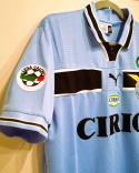 Koszulka Piłkarska SS LAZIO RZYM 1998/1999 Home Retro, Vieri, Salas, Veron Koszulka Piłkarska SS LAZIO RZYM 1998/1999 Home Retro, Vieri, Salas, Veron