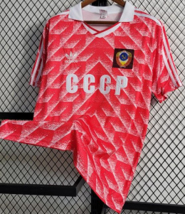 Koszulka Piłkarska Związek Radziecki/USSR Euro 1988 Home Retro