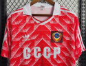Koszulka Piłkarska Związek Radziecki/USSR Euro 1988 Home Retro Koszulka Piłkarska Związek Radziecki/USSR Euro 1988 Home Retro