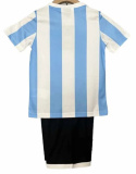 Piłkarski Komplet Strój Dziecięcy Argentyna 1986 Home MŚ Retro, Maradona Piłkarski Komplet Strój Dziecięcy Argentyna 1986 Home MŚ Retro, Maradona