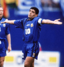 Piłkarski Komplet Strój Dziecięcy Argentyna 1994 Away MŚ Retro Piłkarski Komplet Strój Dziecięcy Argentyna 1994 Away MŚ Retro
