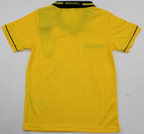 Piłkarski Komplet Strój Dziecięcy Brazylia 1994 MŚ Retro, Romario, Bebeto Piłkarski Komplet Strój Dziecięcy Brazylia 1994 MŚ Retro, Romario, Bebeto