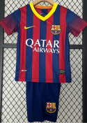 Piłkarski Komplet Strój Dziecięcy FC Barcelona 20132014 Home Retro, Messi, Neymar Jr Piłkarski Komplet Strój Dziecięcy FC Barcelona 20132014 Home Retro, Messi, Neymar Jr